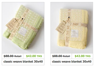 Daily Deal: Over 50% off Shi Shu Bamboo Baby Blankets and Huge Sale on Skip Hop Toys, Diaper Bags, & More!