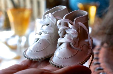 vintage baby booties