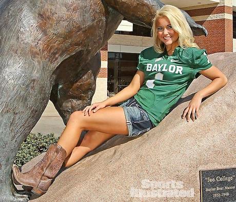 New SI Cheerleader of the Week - Baylor's Megan