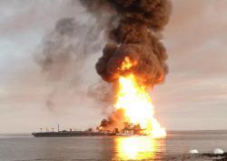 WTF: Oil barge crashes into gas pipeline in Louisiana, triggers big fire