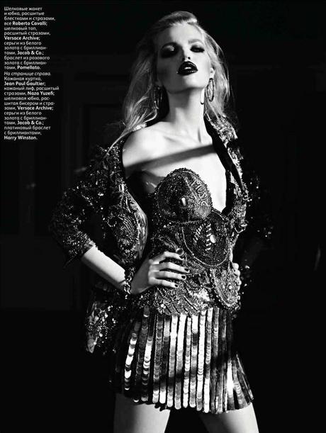 Daphne Groeneveld by Hedi Slimane for Vogue Russia April 2012 9