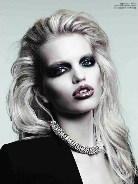 Daphne Groeneveld by Hedi Slimane for Vogue Russia April 2012 3