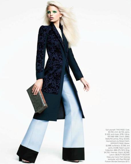 Daphne Groeneveld by Nathaniel Goldberg for Harper’s Bazaar US October 2012 2