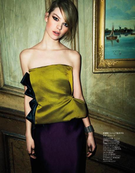 Gwen Loos by Frederic Auerbach for Elle Japan April 2013 2