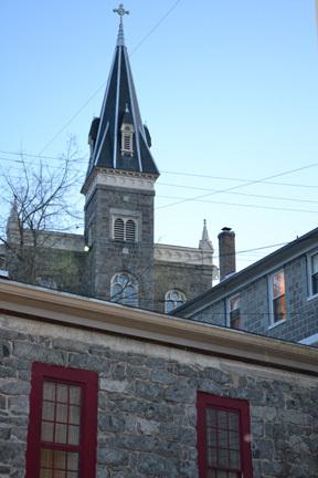 Our church in Ellicott City, St. Paul's, where, incidentally Babe Ruth's second marriage took place.
