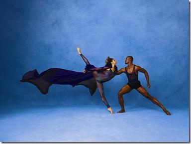 Alicia Graf Mack and Jamar Roberts star in Alvin Ailey American Dance Theater in Chicago's Auditorium Theatre. (photo credit: Andrew Eccles)