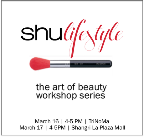 shu uemura's shulifestyle: the art of beauty workshop series