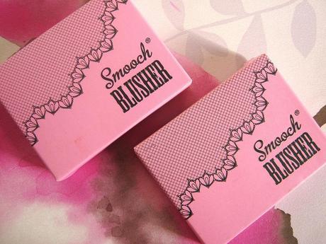 A picture of smooch cosmetics blushers.