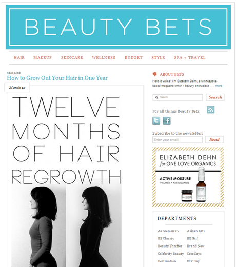 Regrowing my Hair… How to Grow Out Your Hair in One Year