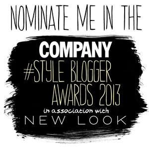 Company Style Blogger Awards 2013