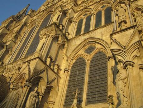 Salistbury Cathedral - Up close