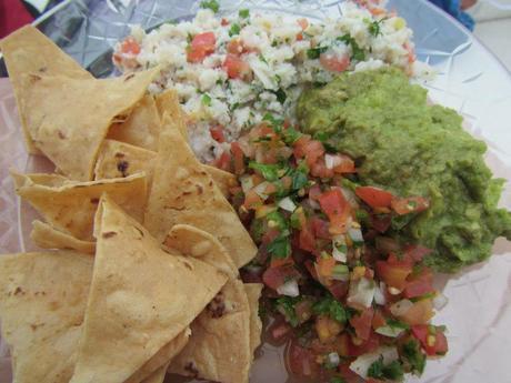 Food at Villa del Palmar at the Islands of Loreto