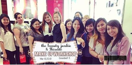 TBJ & Shiseido Philippines Make-up Workshop
