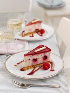 Tesco Raspberry and White Chocolate Cheesecake Wedges 
