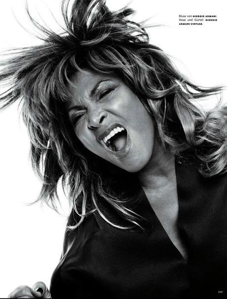Tina Turner for Vogue Germany April 2013
This is Tina’s...
