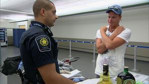 A scene from Border Security: Canada's Front Line, a show on the National Geographic Channel. 