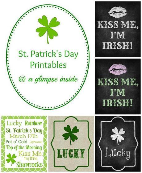 Free Printable Friday:  St. Patty's Day