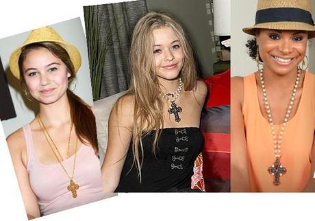 celeb crossEaster Fashion: Cross Necklaces