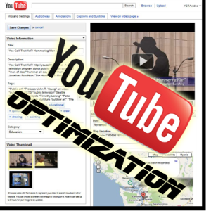 YouTube optimization
