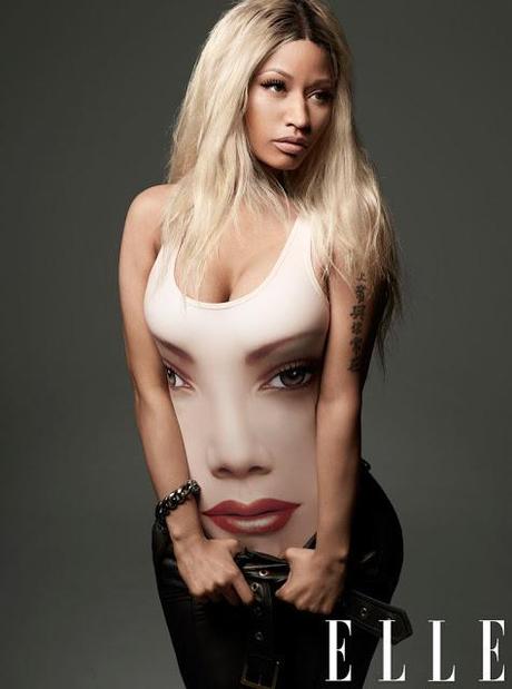 NICKI MINAJ FOR ELLE US APRIL 2013 COVER SHOOT