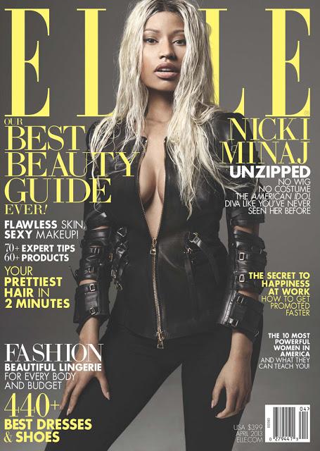 NICKI MINAJ FOR ELLE US APRIL 2013 COVER SHOOT