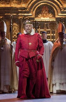 Ferruccio Furlanetto as King Philip II (Ken Howard / Met Opera)