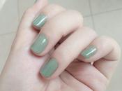 Caress Nail Polish Green Frankening Dupe YSL’s Jade Imperial