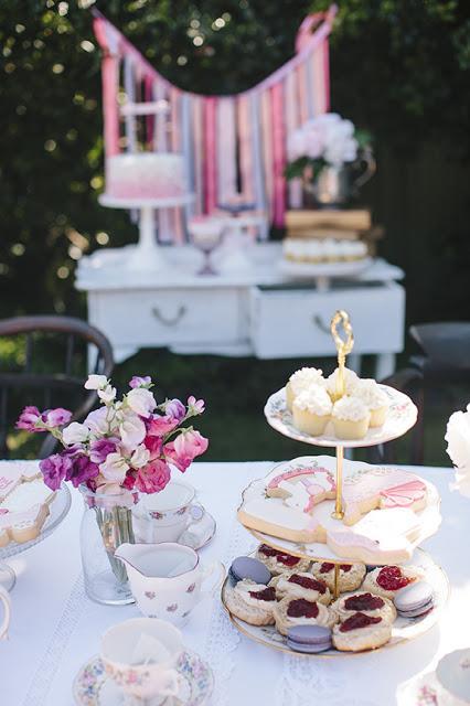 A Garden High Tea Party for a Baby Shower by Captured with Love Photography