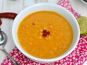 Corn Roasted Pepper Bisque