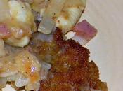 Kimchi Gnocchi Haluski w/Pork Schnitzel