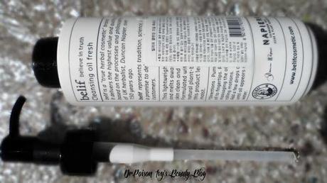 Belif Cosmetics Cleansing Oil Fresh Review