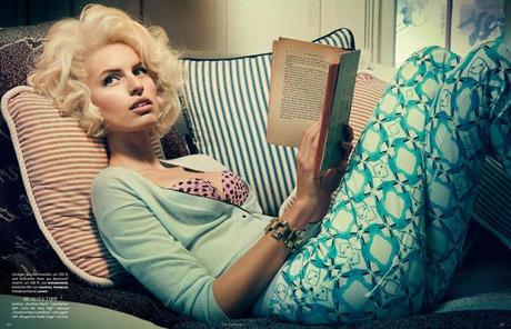 KAROLINA KURKOVA FOR VOGUE GERMANY’S APRIL ISSUE