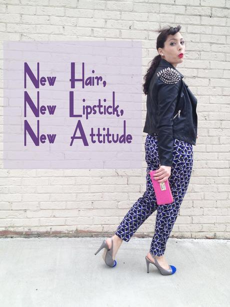 New Hair, New Lipstick, New Attitude