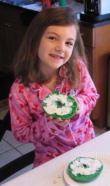 A visit from the leprechauns and saluting Martha Stewart