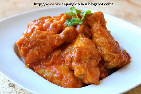 Malay Red Cooked Chicken / Ayam Masak Merah (Kids version)