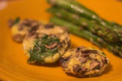 Meatless Monday: Spinach, Mushroom and Onion Mini Frittatas