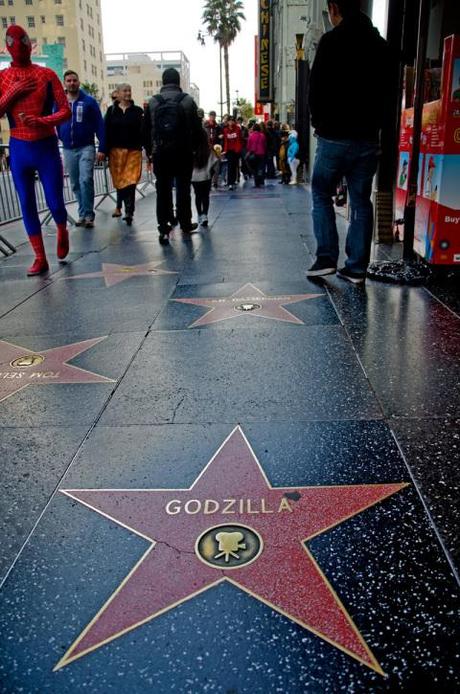 Hollywood Boulevard Godzilla Star