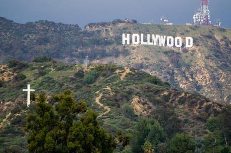 Hollywood Sign and Cross