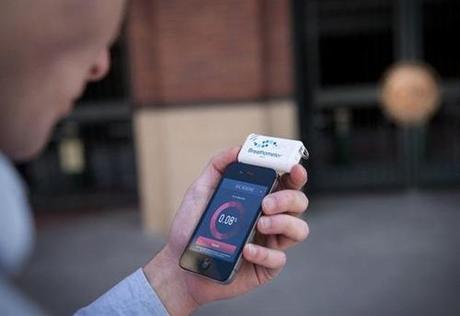 Breathometer iPhone Breathalyzer
Next time you go out on the...