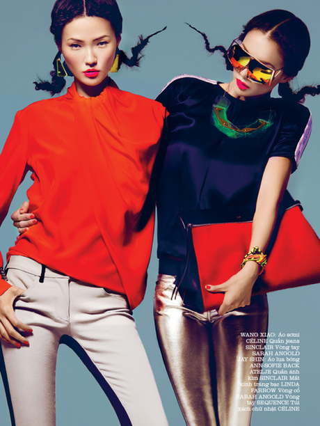 Sung Hee Kim, Wang Xiao & Jay Shin for Elle Vietnam March...