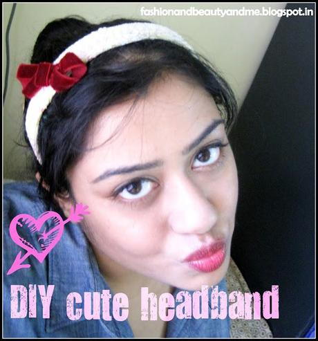 DIY - How to make a cute headband