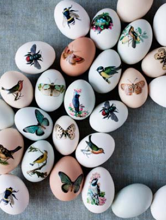 Temporary Tattoo Easter Eggs