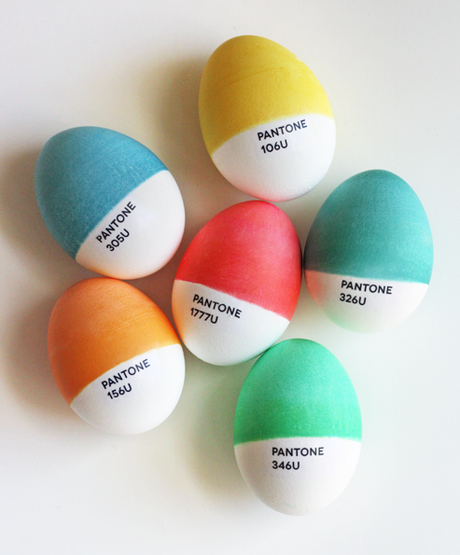 Funky DYI Easter Eggs