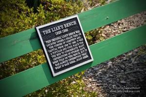 Liar's Bench: Corydon, Indiana