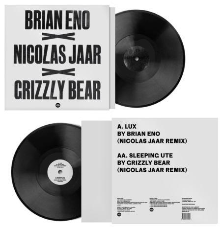 Grizzly Bear & Brian Eno: Split 12 inch of Nicolas Jaar remixes for Record Store Day