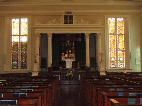 Interior of Kahal Kadosh Beth Elohim Synagogue 