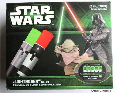 Star Wars Lightsaber Ice Lollies