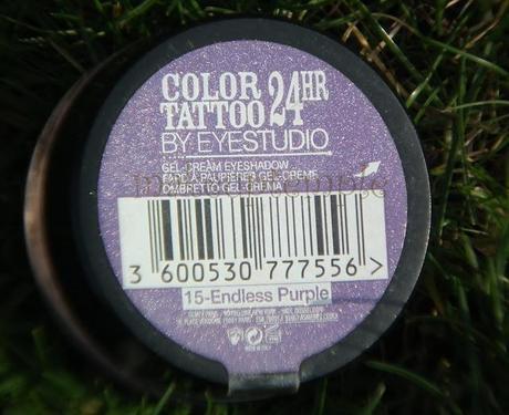 Maybelline: Maybelline Color Tattoo 24hr Cream Eye Shadow 15 Endless Purple Swatches