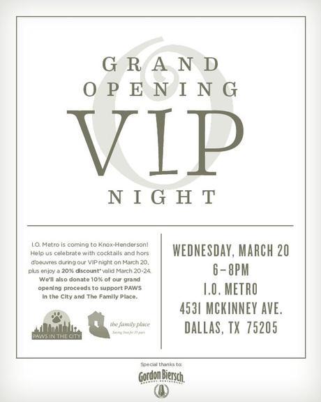 I.O. Metro hosts VIP Opening for Knox Henderson Store