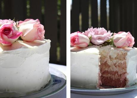 Ombré Rosé Cake